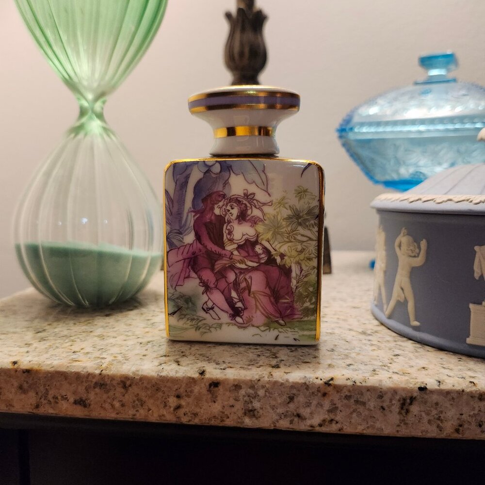 BACI MILANO Bottle ITALY Porcelain Diffuser for Fragrances, Incense, Oils.